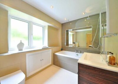 bathroom tile remodel